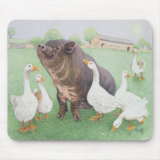 Das angenehme Leben Mousepad (Vorne)