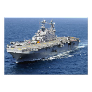 Das Angriff mit Amphibienfahrzeugsschiff USS Fotodruck