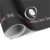 Das Angriffslinie-Packpapier Geschenkpapier (Rolleneckpunkt)