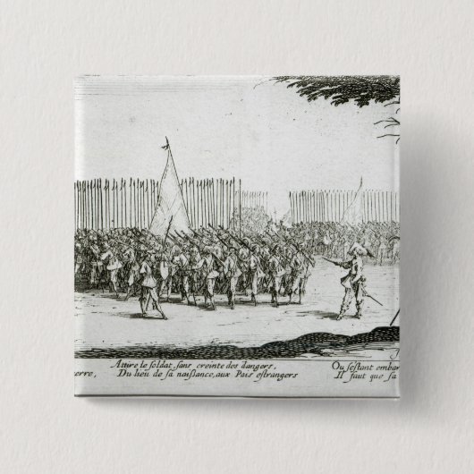Das Anheben einer Armee Button (Vorderseite)