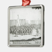 Das Anheben einer Armee Silbernes Ornament (Links)