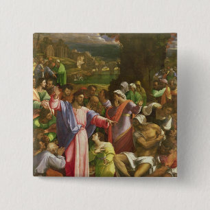 Das Anheben von Lazarus, c.1517-19 Button