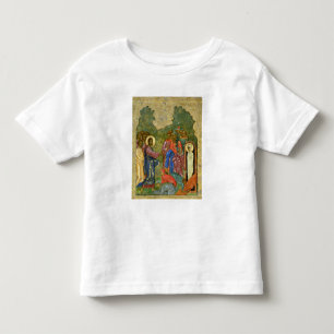 Das Anheben von Lazarus, russische Ikone Kleinkind T-shirt
