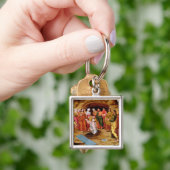 Das Anheben von Lazarus Schlüsselanhänger (Hand)