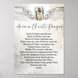 Das Anima Christi Gebet Wandkunst-Druck Poster