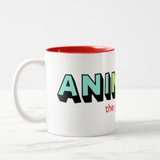 Das AniMug Zweifarbige Tasse (Links)