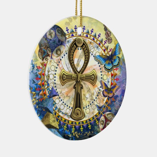 Das Ankh Keramikornament (Rechts)