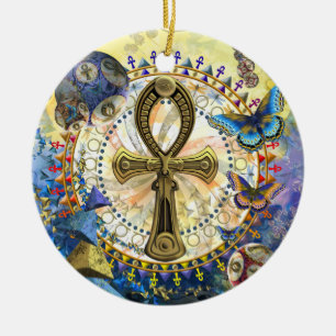 Das Ankh Keramikornament