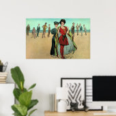 Das Ankunftsplakat Poster (Heimbüro)