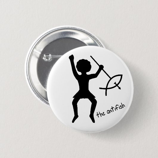 Das Antifish - Knopf Button (Vorne & Hinten)