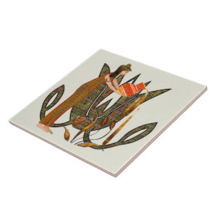 Das antike Aquarius Fliese