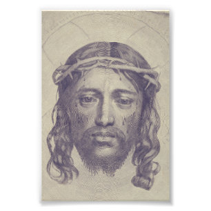 Das Antlitz Christi auf dem Schleier der hl. Veron Fotodruck
