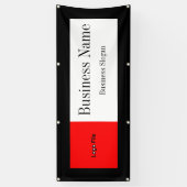 Das Antriebskraft-Logo (rot), Banner (Vertikal)