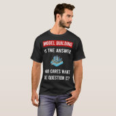 Das Antwortmodell-Gebäude T-Shirt (Vorne ganz)