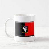 Das Aostatal-Flagge Kaffeetasse (Links)