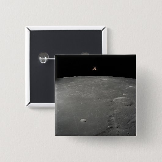 Das Apollo 12 Mondmodul Intrepid Button (Vorne & Hinten)