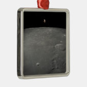 Das Apollo 12 Mondmodul Intrepid Silbernes Ornament (Rechts)