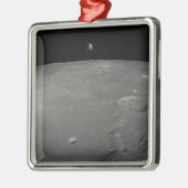 Das Apollo 12 Mondmodul Intrepid Silbernes Ornament (Links)