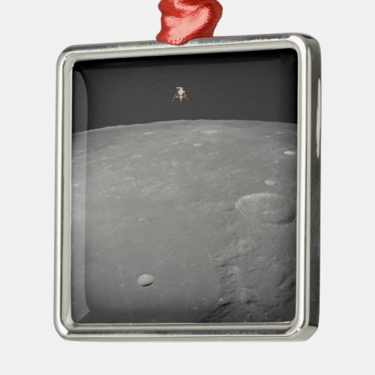 Das Apollo 12 Mondmodul Intrepid Silbernes Ornament (Links)