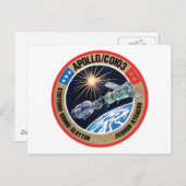 Das Apollo-Soyuz-Testprojekt (ASTP) Postkarte (Vorne/Hinten)
