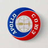Das apollo--Soyuzauftrag-Logo Button (Vorderseite)