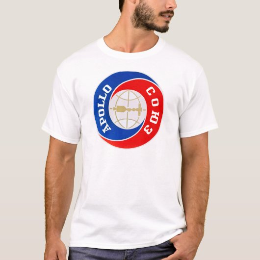 Das apollo--Soyuzauftrag-Logo T-Shirt (Vorderseite)