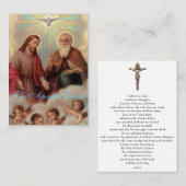 Das Apostelkreuz - Gebetskarte (Flat) Visitenkarte (Vorne/Hinten)