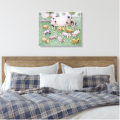 Das Apple Fest Leinwanddruck (Insitu (Schlafzimmer))