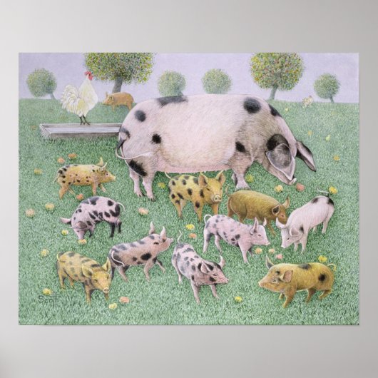 Das Apple Fest Poster (Vorne)