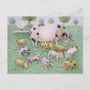 Das Apple Fest Postkarte