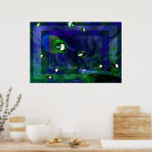 Das Aquarium Poster (Küche)