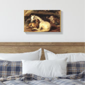 Das arabische Zelt Leinwanddruck (Insitu (Schlafzimmer))