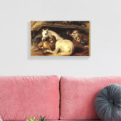 Das arabische Zelt Leinwanddruck (Insitu (Wohnzimmer))