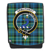 Das Arbuthnot Jagdklan Wappen Tartan Kariert Rucksack (Vorderseite)
