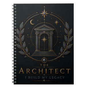 Das Architekten-Archetyp-Selbstentdeckungs-Notizbu Notizblock