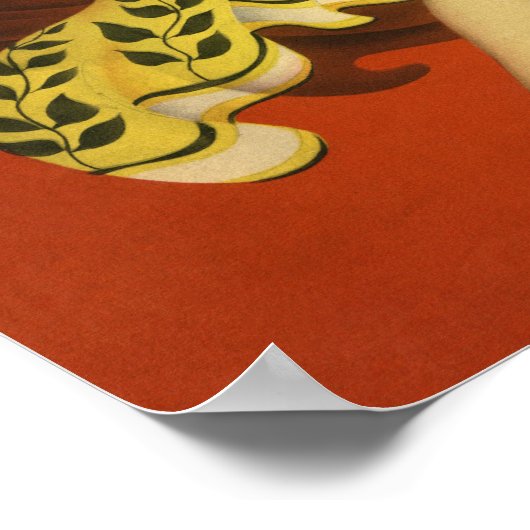 das Archivposter der Tänzer von 1929 Poster (Ecke)