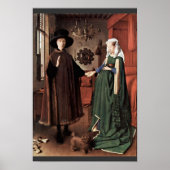 Das Arnolfini Portrait Die Arnolfini Hochzeit von Poster (Vorne)