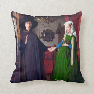 Das Arnolfini-Portrait, Jan van Eyck Kissen