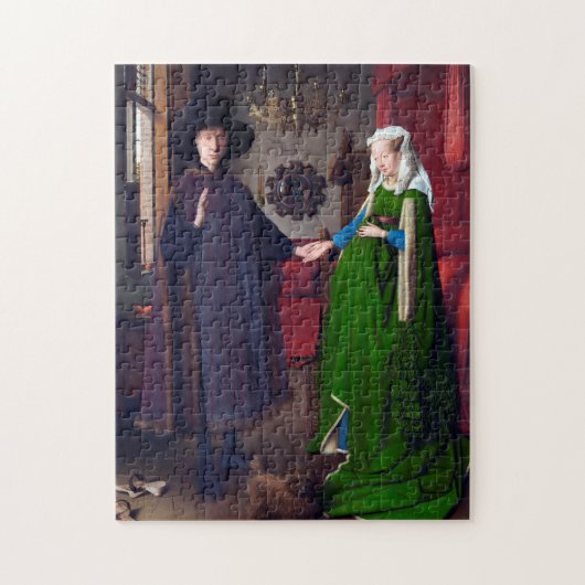 Das Arnolfini-Portrait, Jan van Eyck Puzzle (Vertikal)