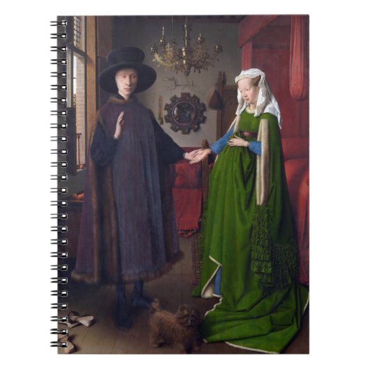 Das Arnolfini-Portrait von Jan van Eyck Notizblock (Vorderseite)