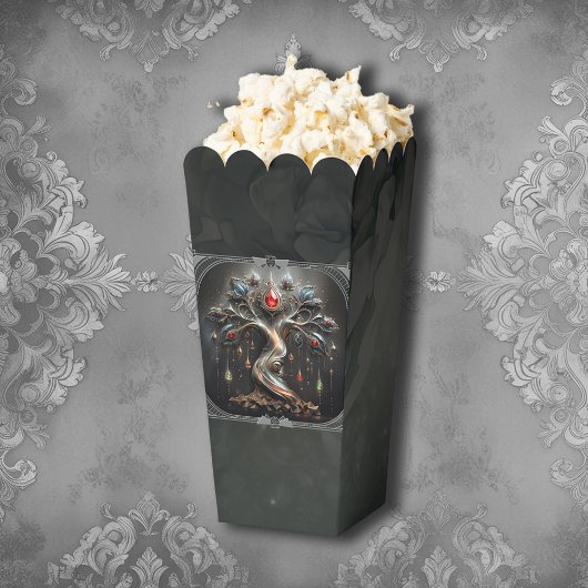 Das Art Deco-Design des Baums des Lebens. Geschenkschachtel