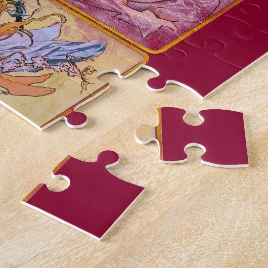 Das Art Nouveau der vier Saisons Puzzle (Seite)