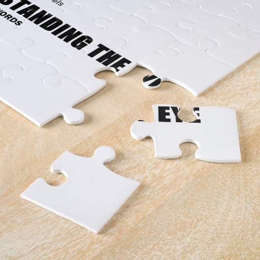 Das Artikulieren einer Vision fängt an, das Auge Puzzle (Seite)