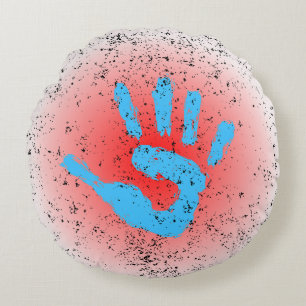 DAS ARTWORT IN TIME Round Kissen! Für alle! Rundes Kissen