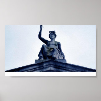 Das Ashmolean Museum of Art & Archeology Poster