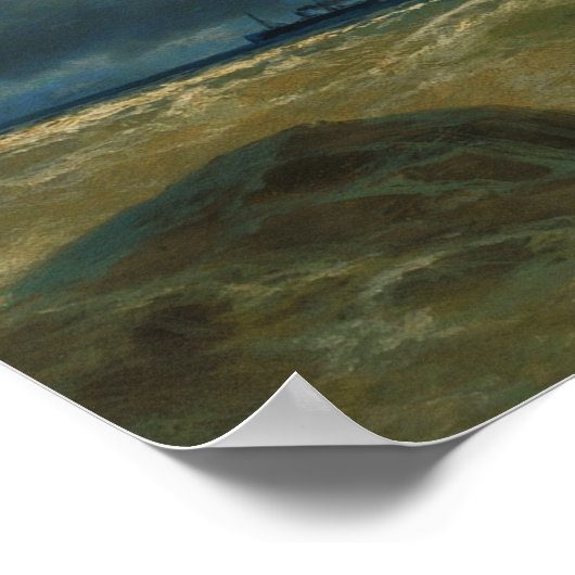 Das Asowsche Meer Poster (Ecke)