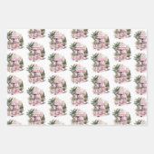 Das ästhetische Französisch-Café, Vintag, Geschenkpapier Set (Vorderseite)