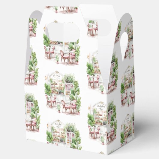 Das ästhetische Französisch-Café, Vintag, Geschenkschachtel (Geöffnet)