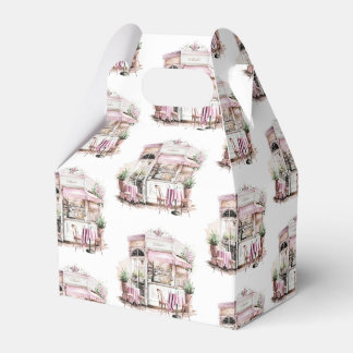 Das ästhetische Französisch-Café, Vintag, Geschenkschachtel