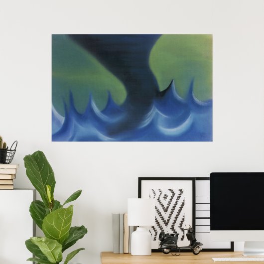 Das Astralmeer Poster (Heimbüro)